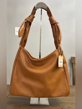 FRYE AND CO. Franny Hobo Bag in Brown Oak
